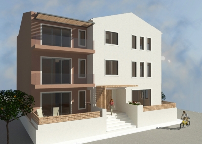 THREE STOREY BUILDING WITH SIX APARTMENTS INCLUDING BASEMENT